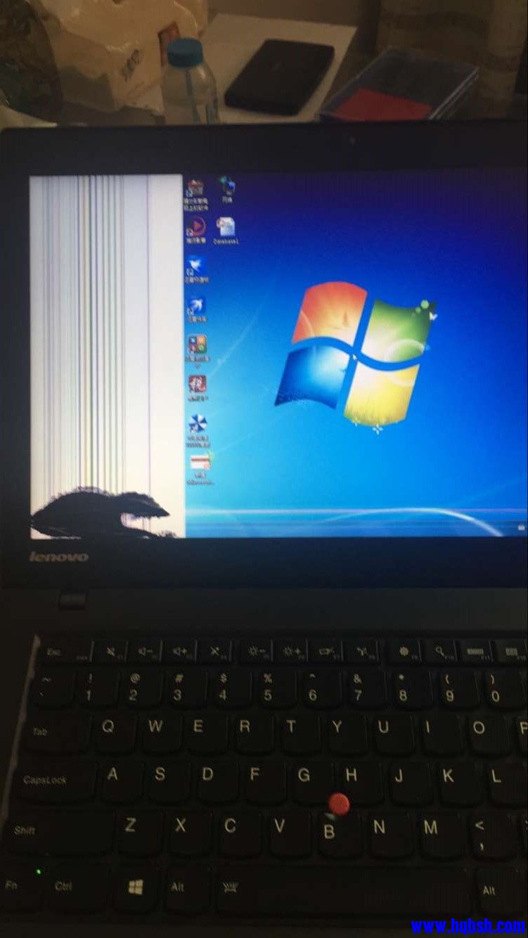 人为导致屏裂
